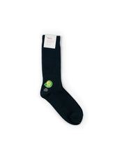 Tabio Power Rib Mid Calf Socks Black
